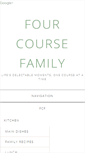 Mobile Screenshot of fourcoursefamily.com